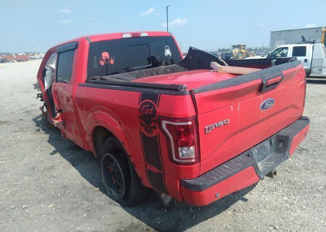 2016 FORD F150 SUPERCREW