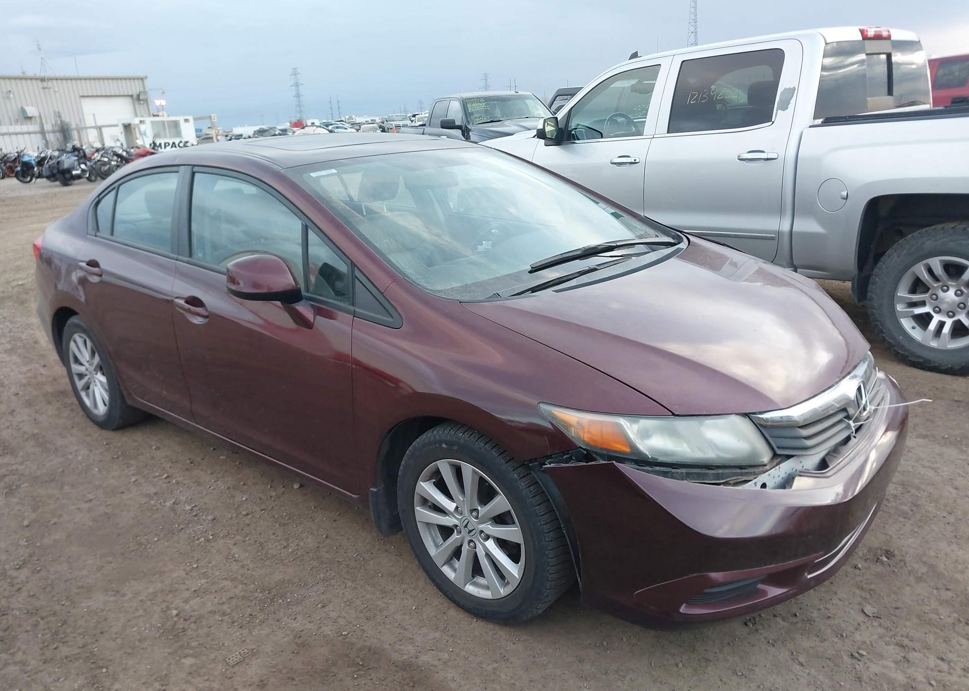 2012 HONDA CIVIC EXL