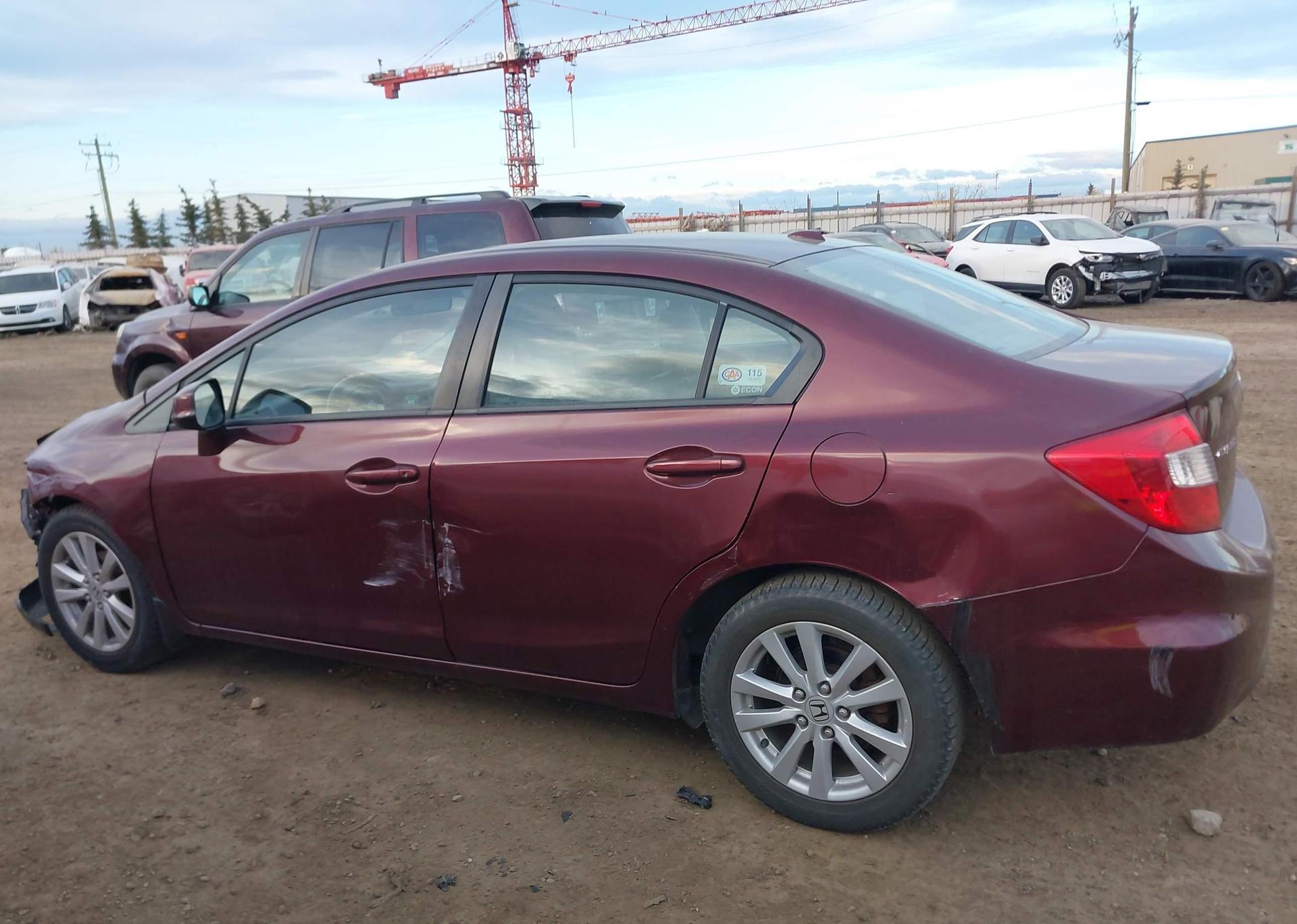2012 HONDA CIVIC EXL