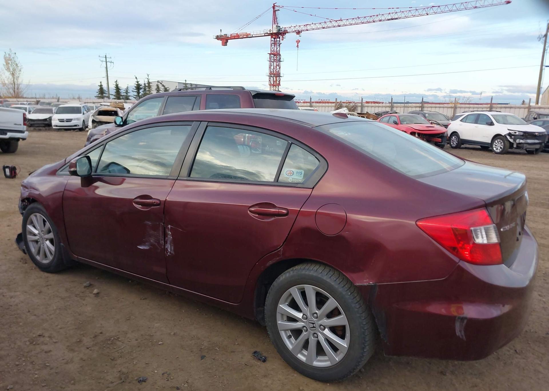 2012 HONDA CIVIC EXL