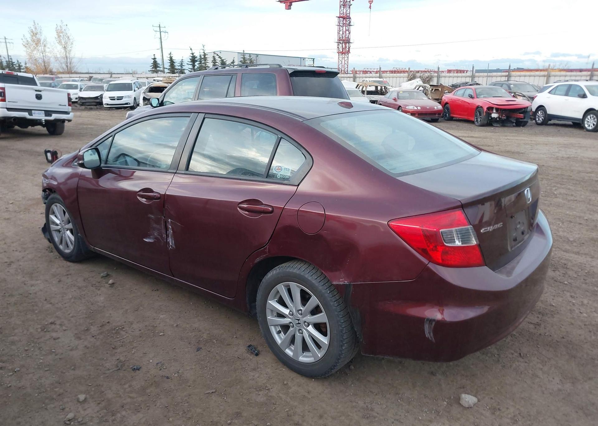 2012 HONDA CIVIC EXL