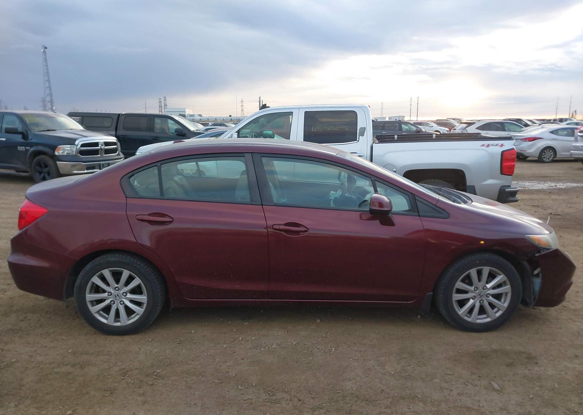 2012 HONDA CIVIC EXL