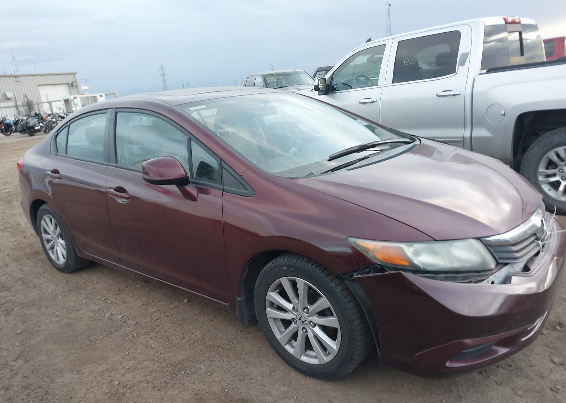 2012 HONDA CIVIC EXL