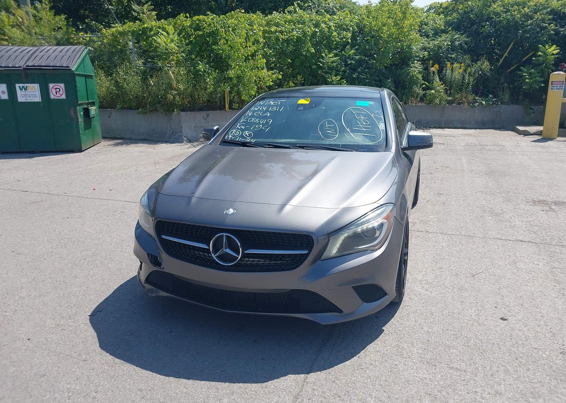 2014 MERCEDES-BENZ CLA-CLASS