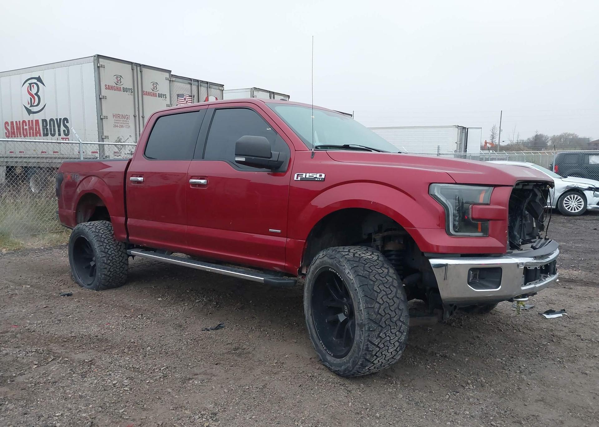 2015 FORD F150 SUPERCREW