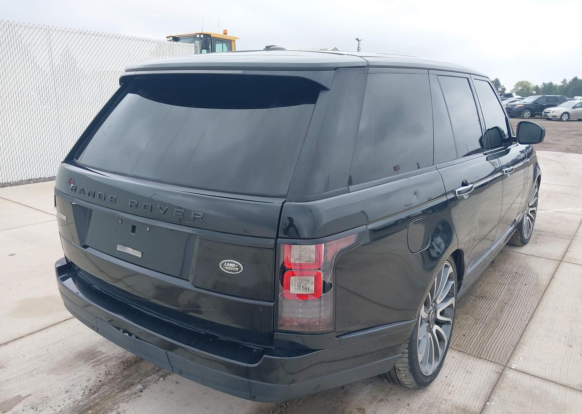 2015 LAND ROVER RANGE ROVER