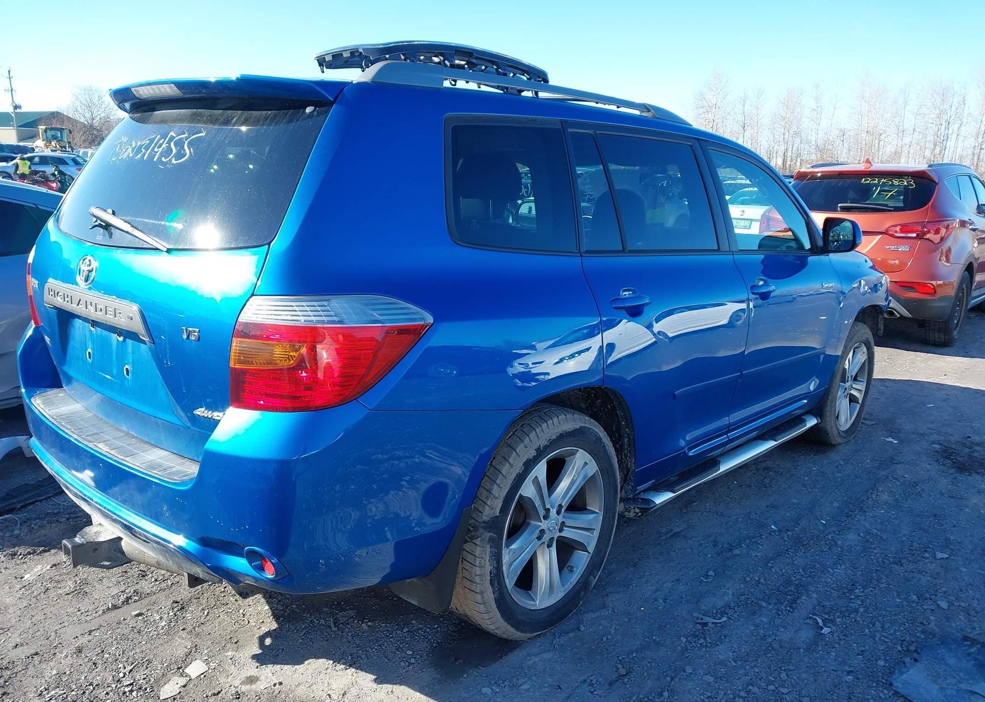 2009 TOYOTA HIGHLANDER V6 SPORT