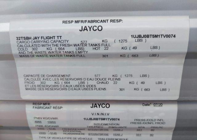 2021 JAYCO JAYFLIGHT 32TSBH
