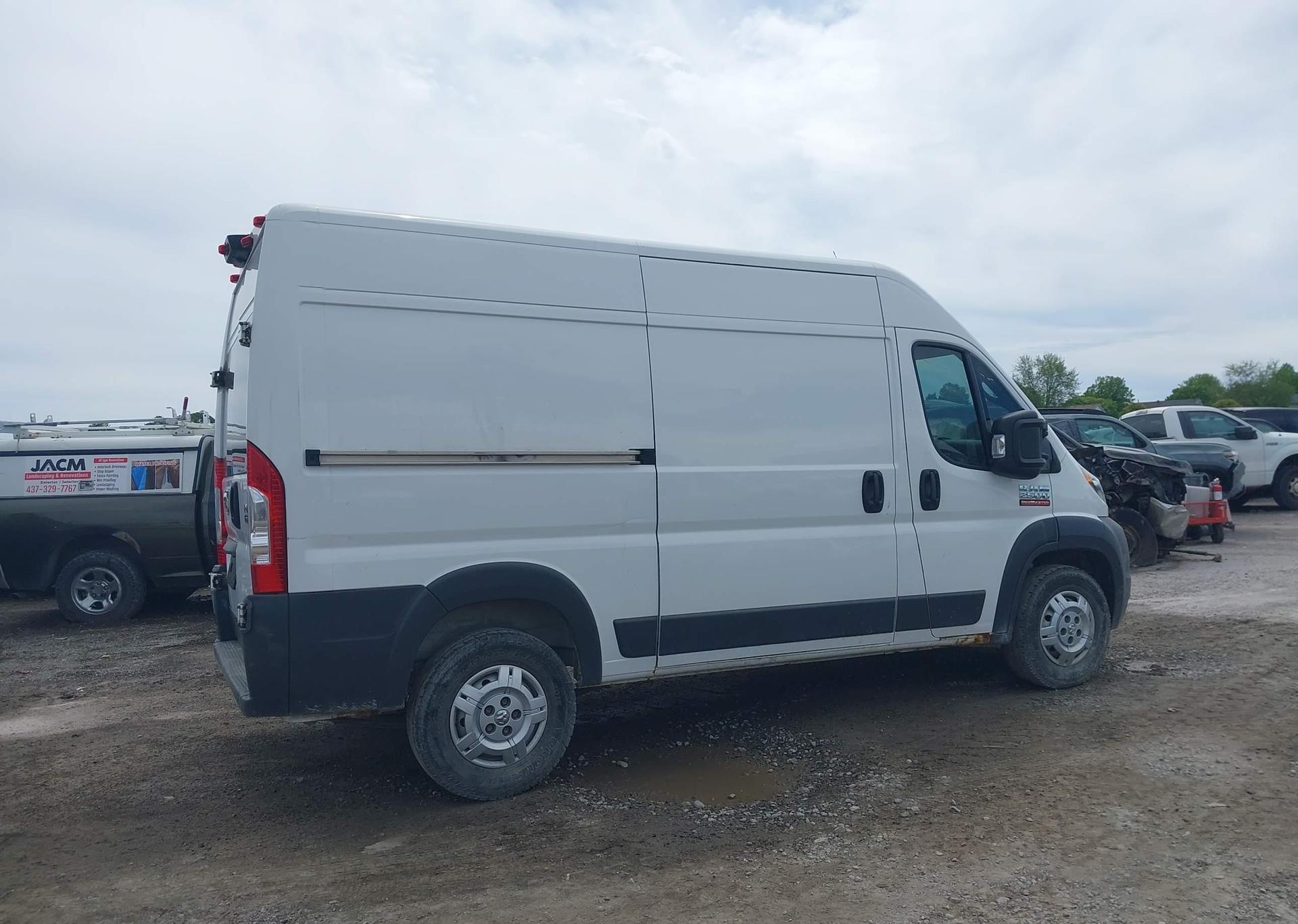 2017 RAM PROMASTER 2500 HIGH ROOF