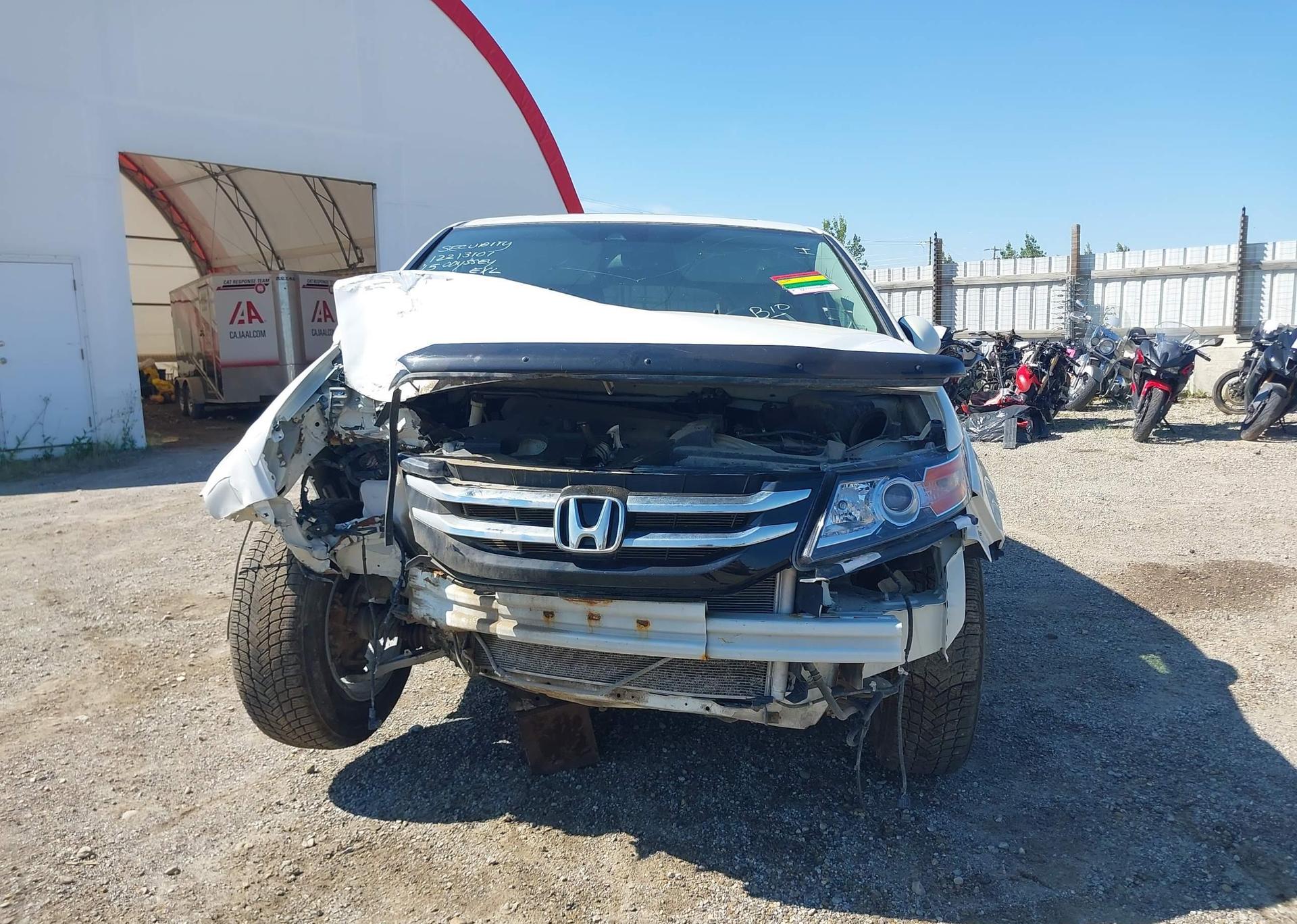 2015 HONDA ODYSSEY EXL