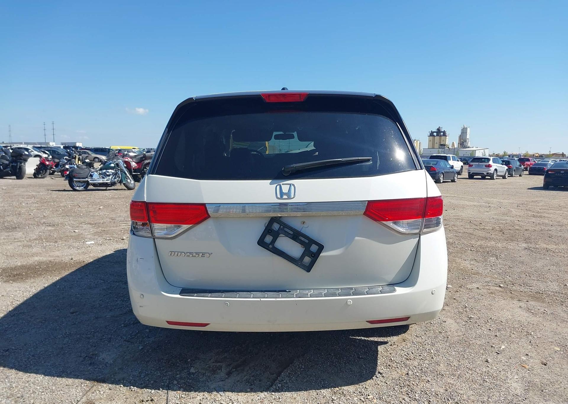 2015 HONDA ODYSSEY EXL