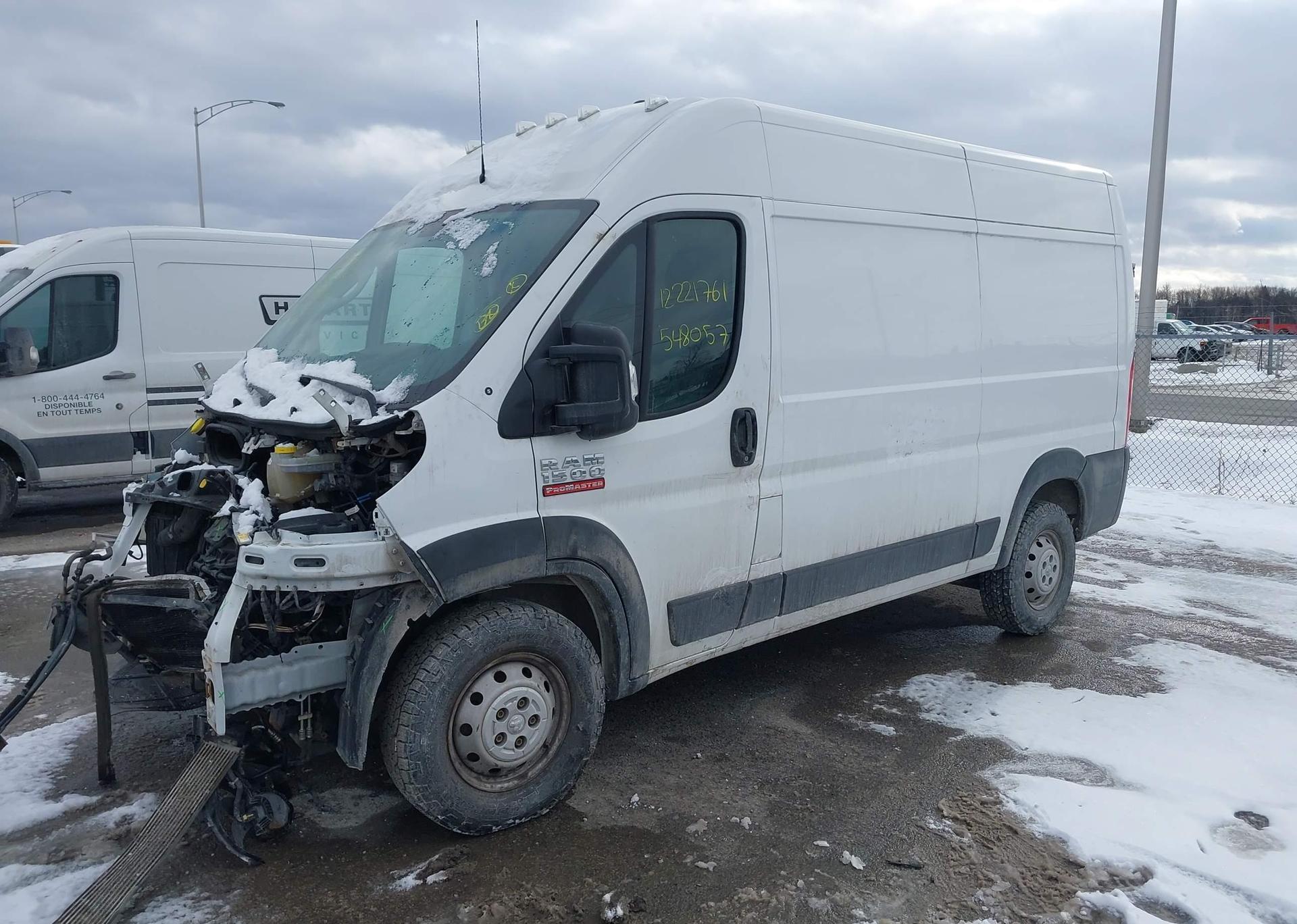 2019 RAM PROMASTER 1500 HIGH ROOF