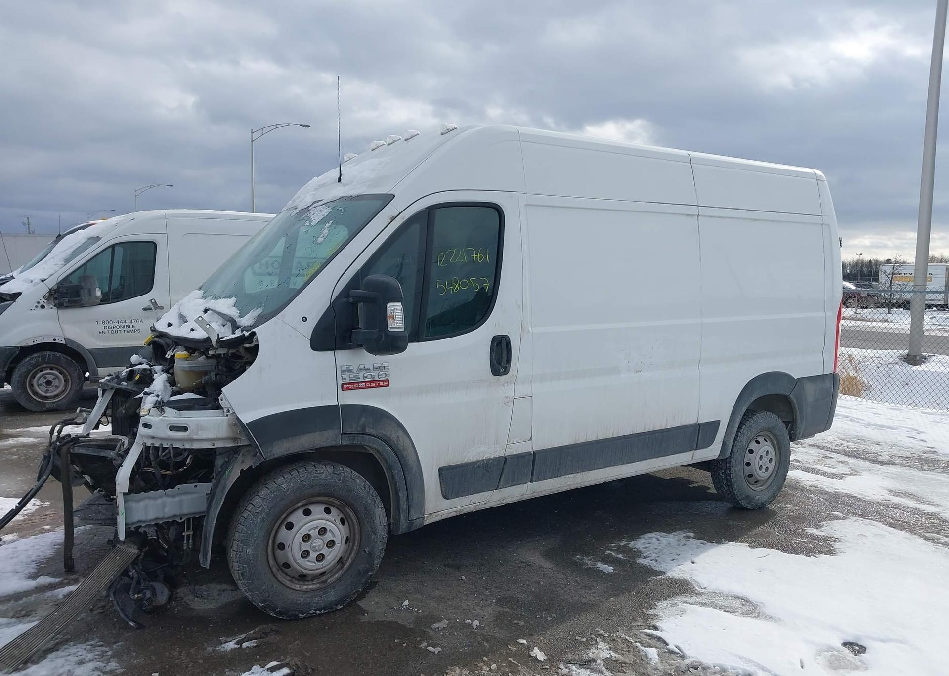 2019 RAM PROMASTER 1500 HIGH ROOF
