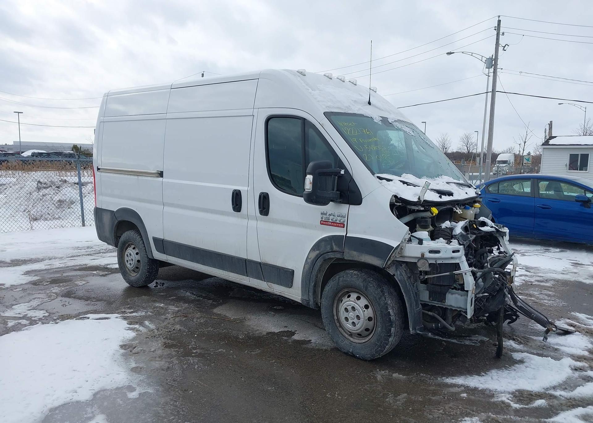 2019 RAM PROMASTER 1500 HIGH ROOF