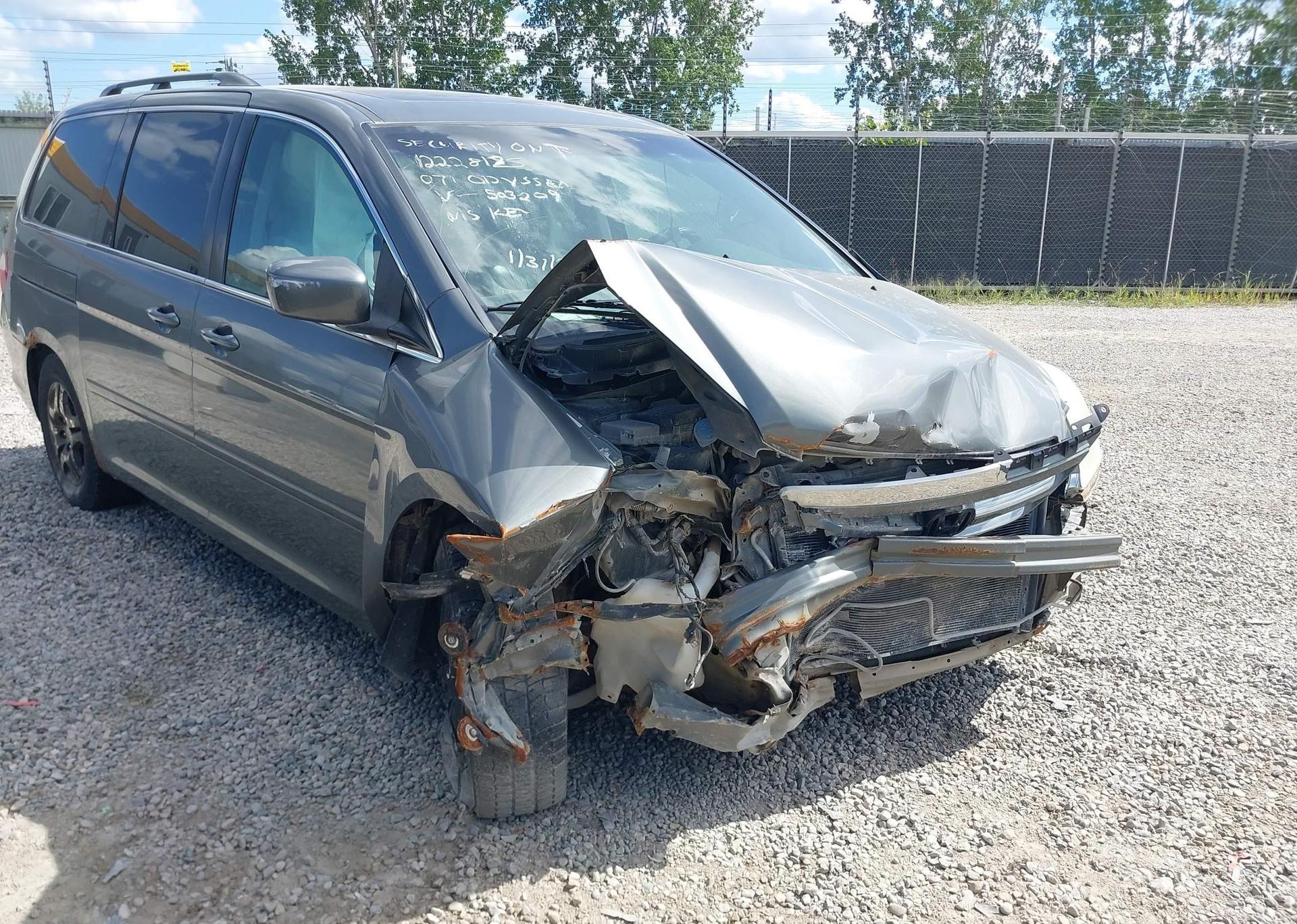 2007 HONDA ODYSSEY EXL