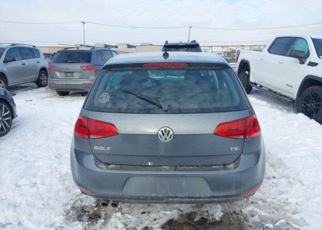 2015 VOLKSWAGEN GOLF