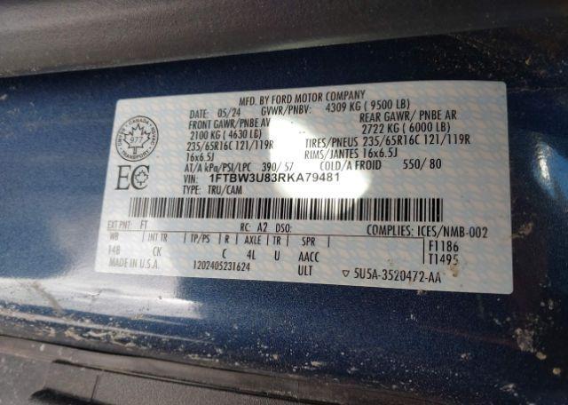2024 FORD Transit 350
