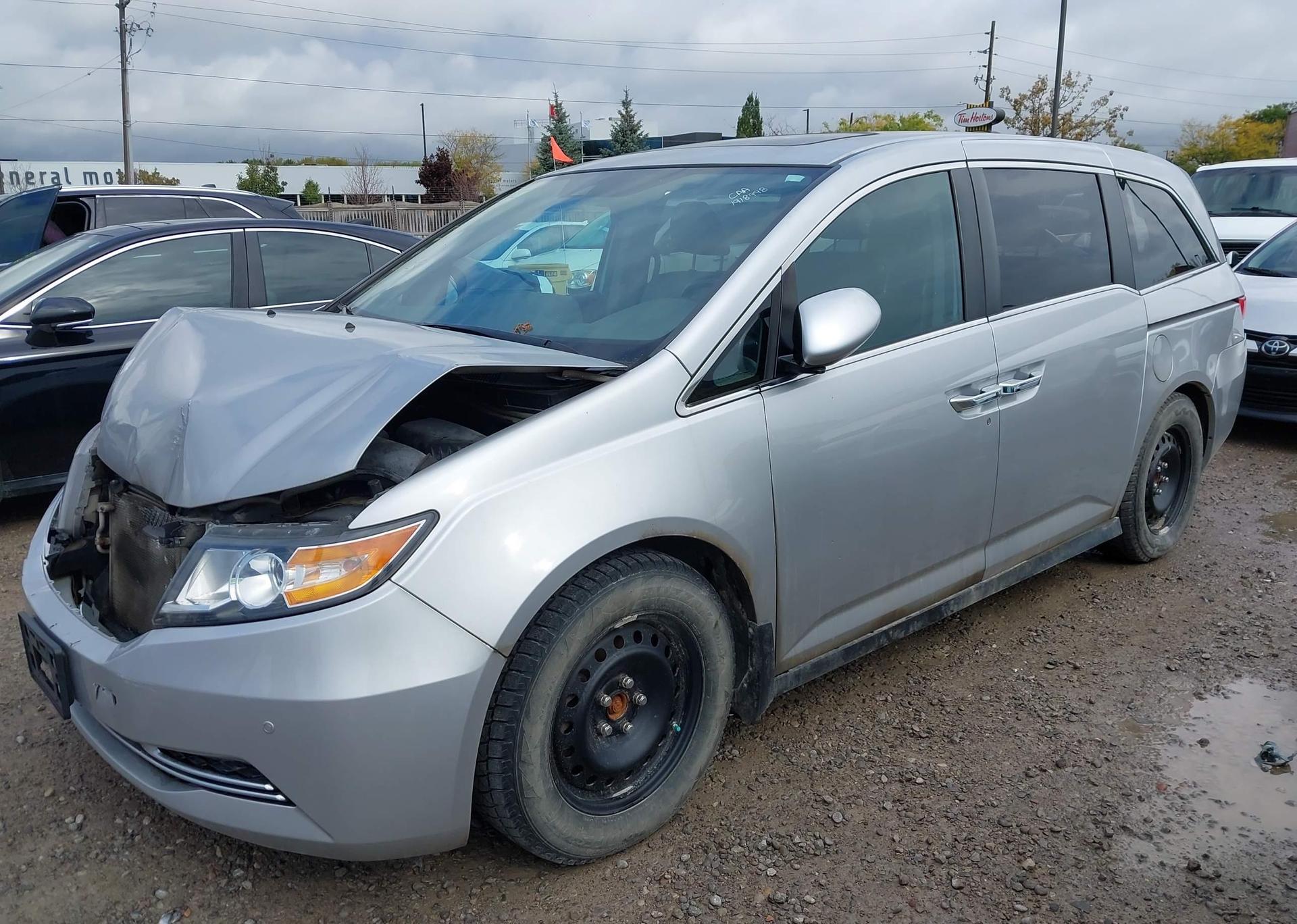 2015 HONDA ODYSSEY EXL