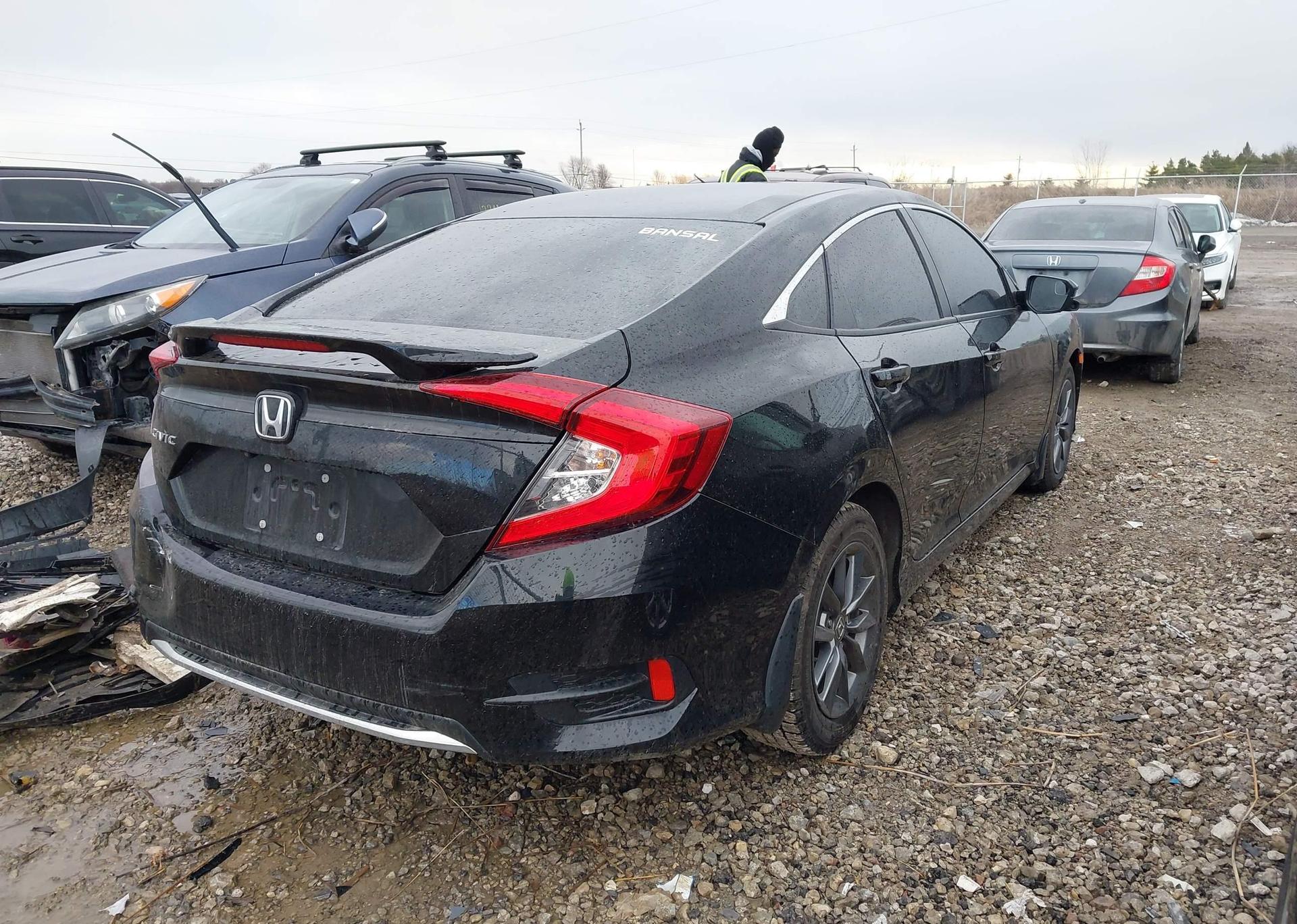 2020 HONDA CIVIC EX 4DR