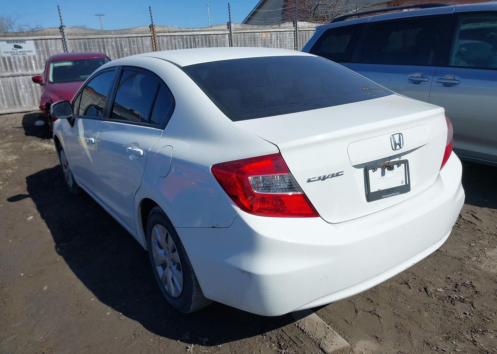 2012 HONDA CIVIC LX
