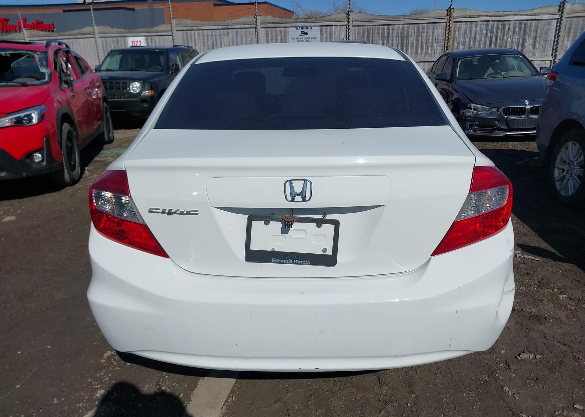 2012 HONDA CIVIC LX