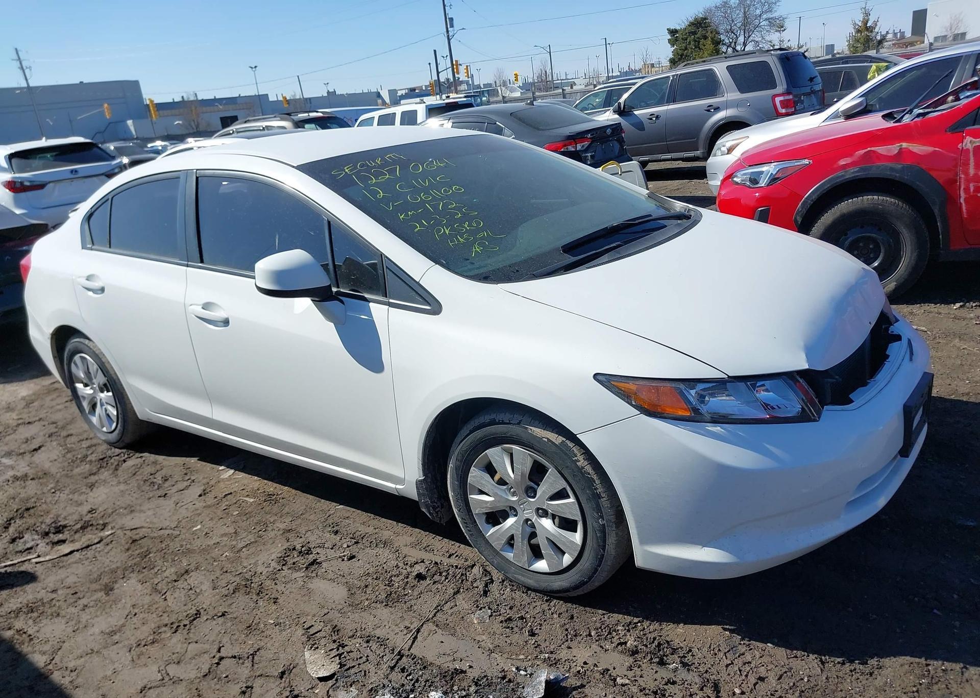 2012 HONDA CIVIC LX