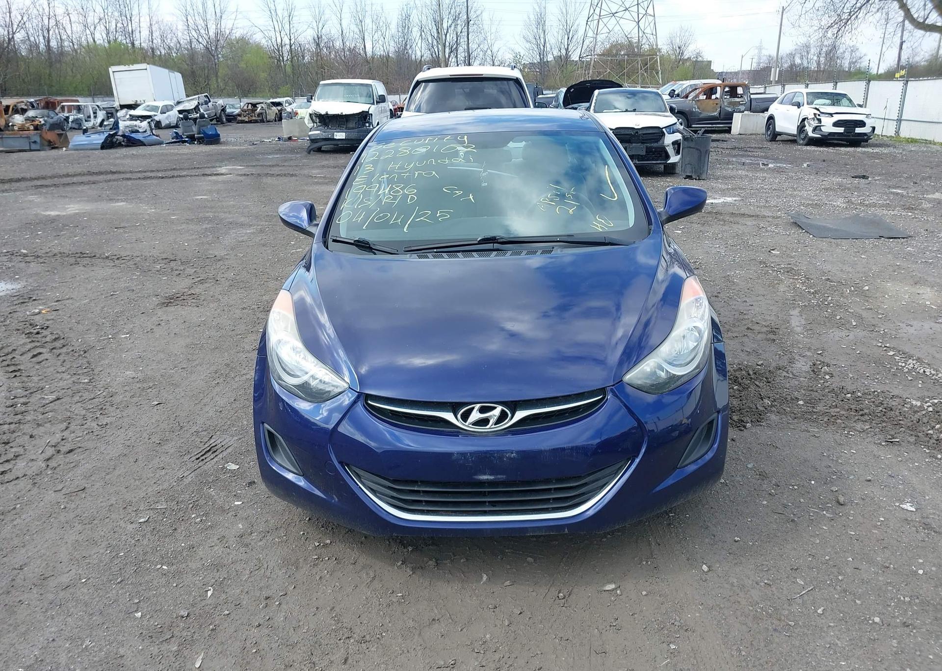2013 HYUNDAI ELANTRA GLS