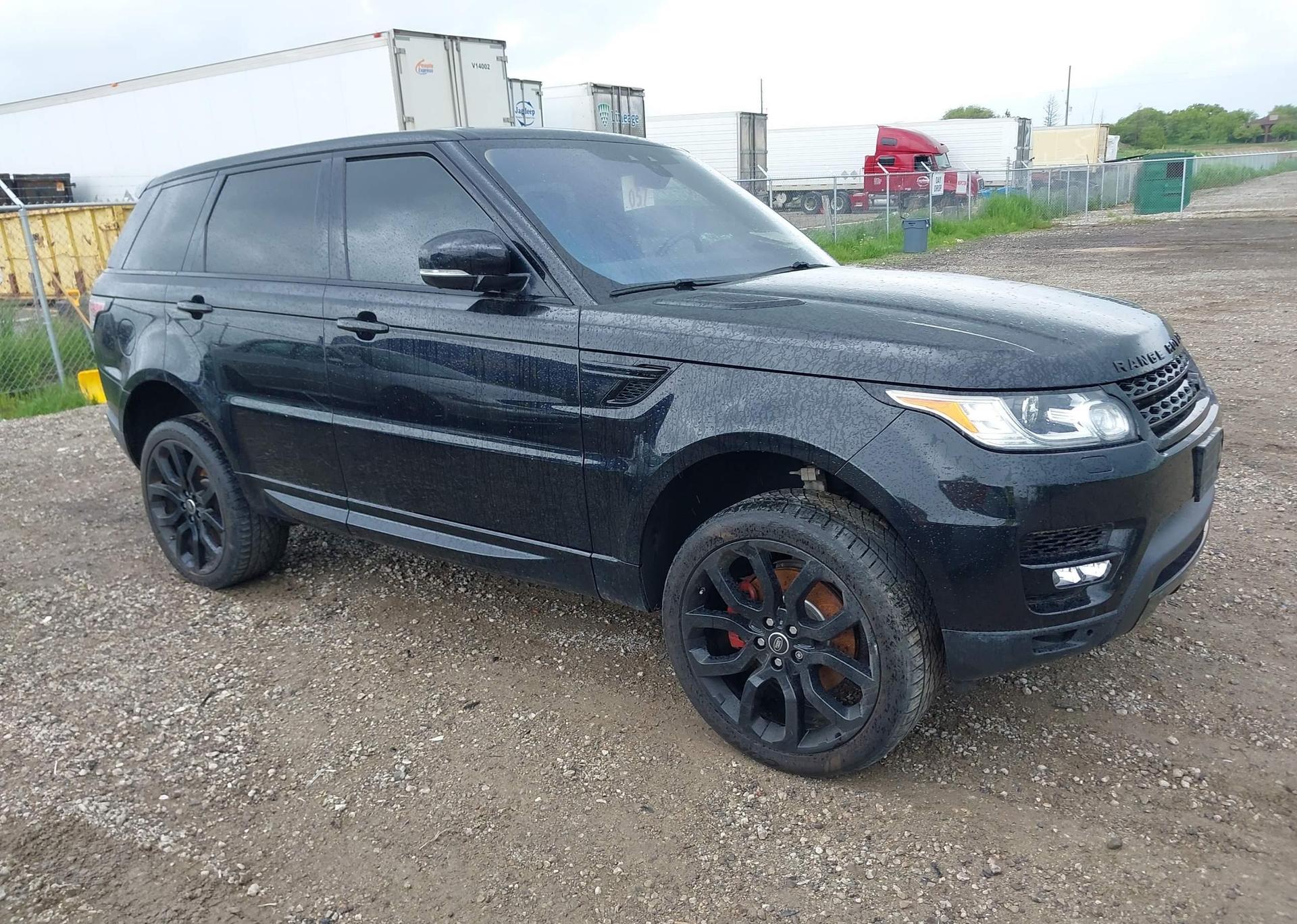2017 LAND ROVER RANGE ROVER SPORT DIESEL TD6 HSE