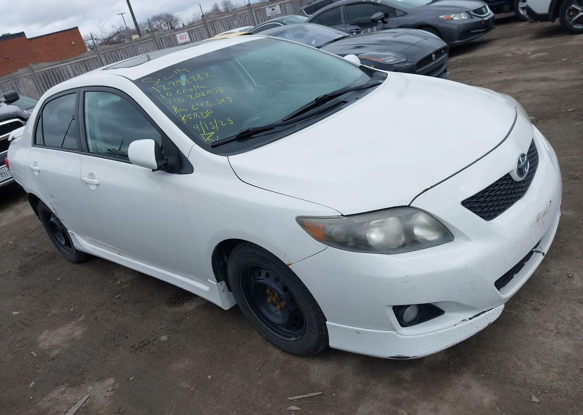 2010 TOYOTA COROLLA S