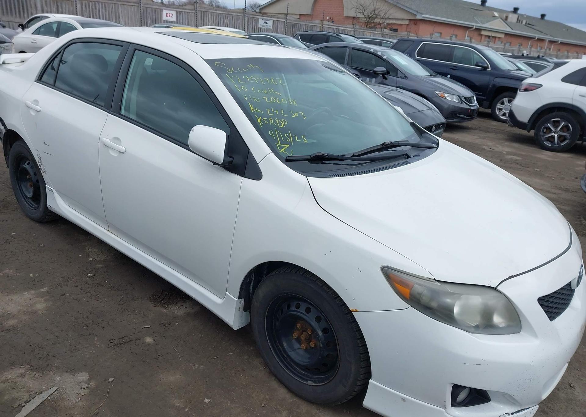 2010 TOYOTA COROLLA S