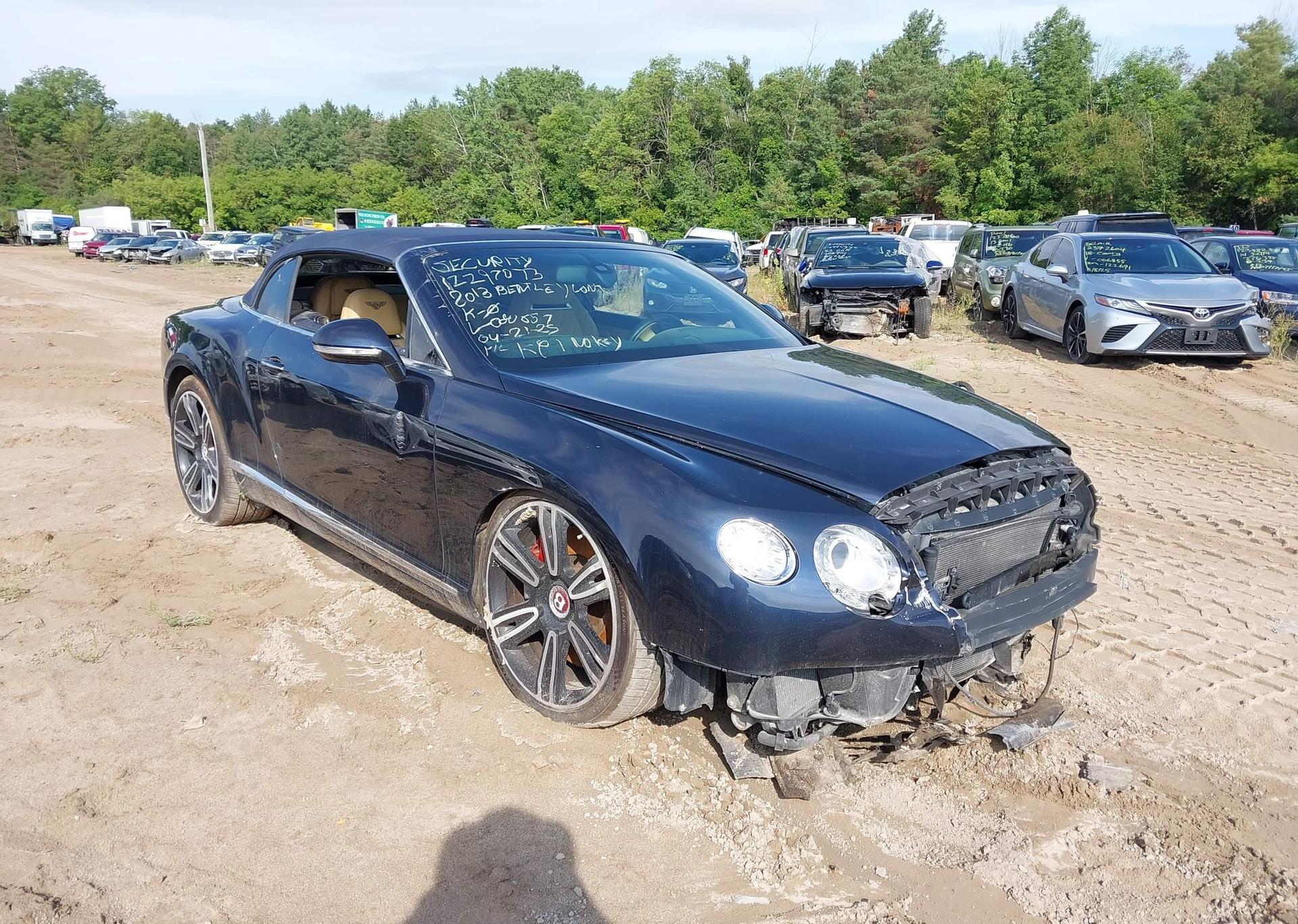 2013 BENTLEY CONTINENTAL GTC V8