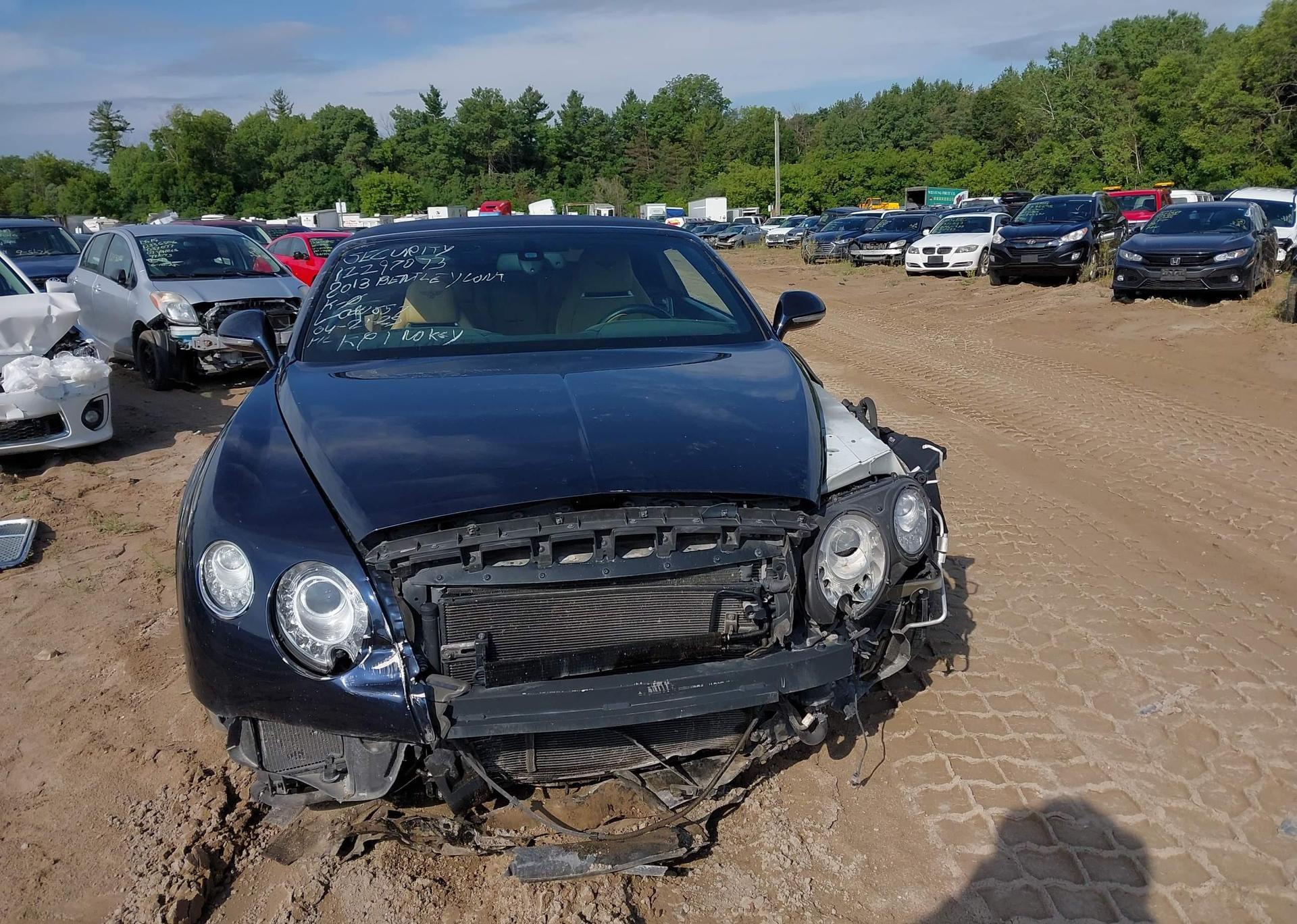2013 BENTLEY CONTINENTAL GTC V8
