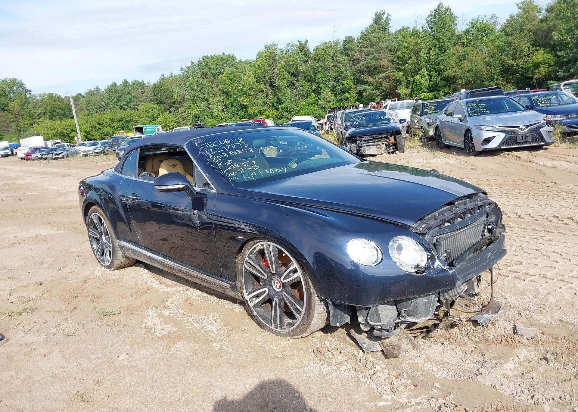 2013 BENTLEY CONTINENTAL GTC V8