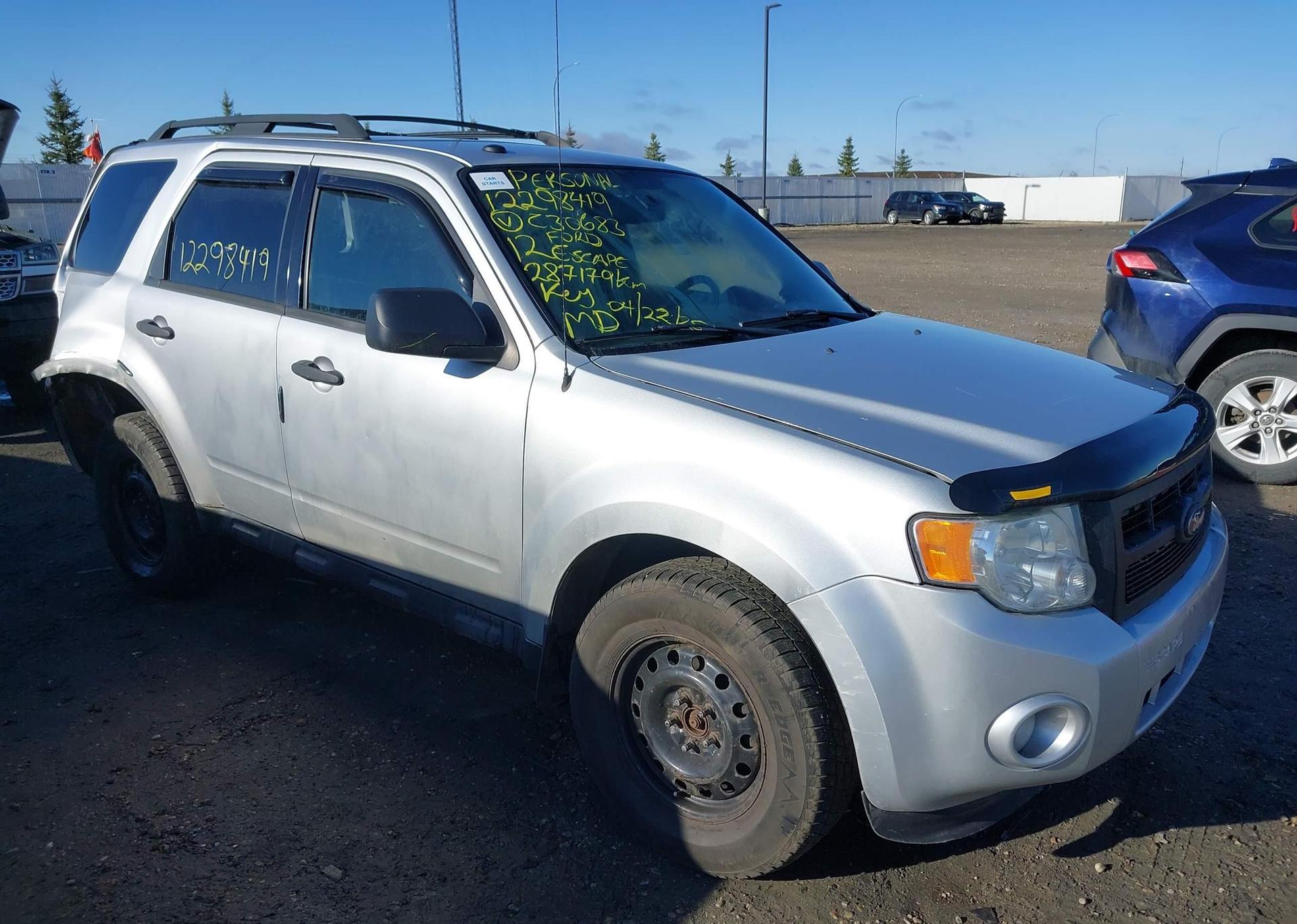 2012 FORD ESCAPE XLT