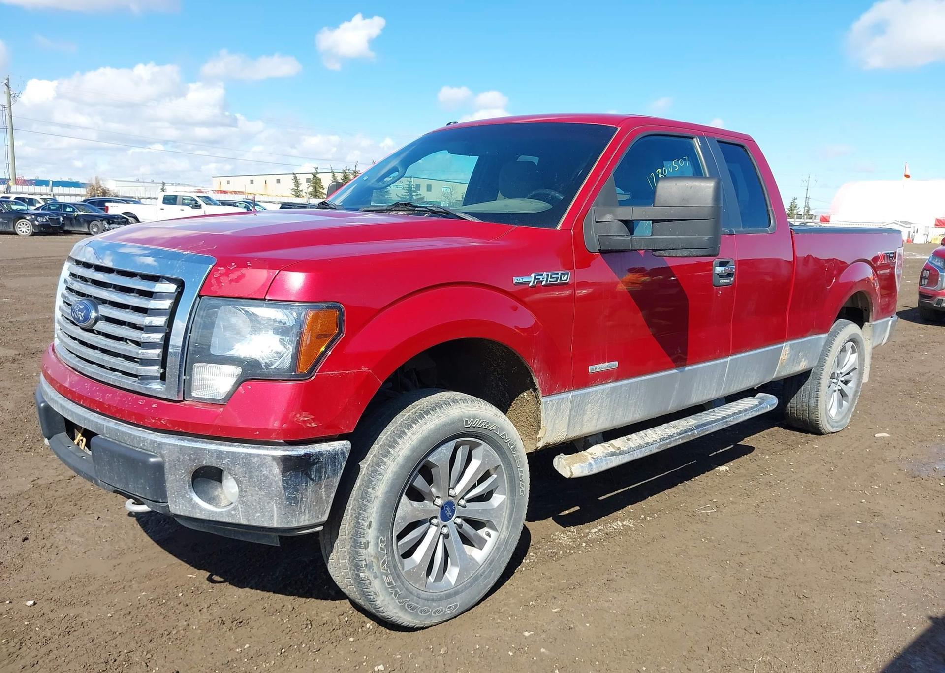 2011 FORD F150 SUPER CAB