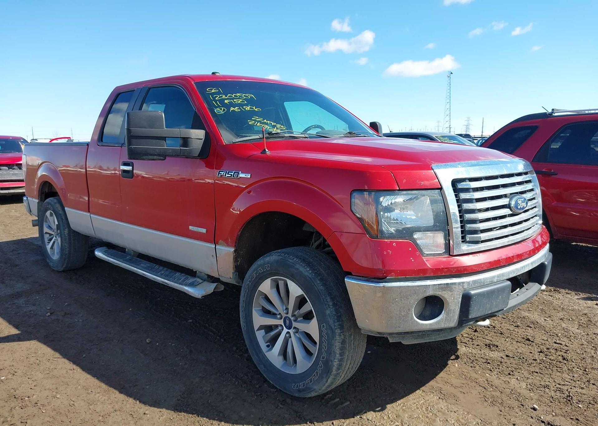 2011 FORD F150 SUPER CAB