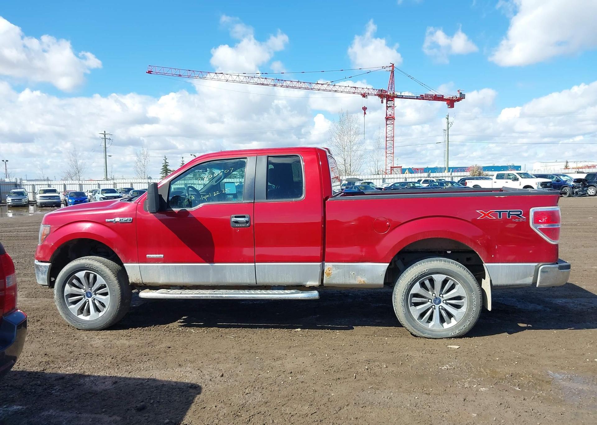 2011 FORD F150 SUPER CAB