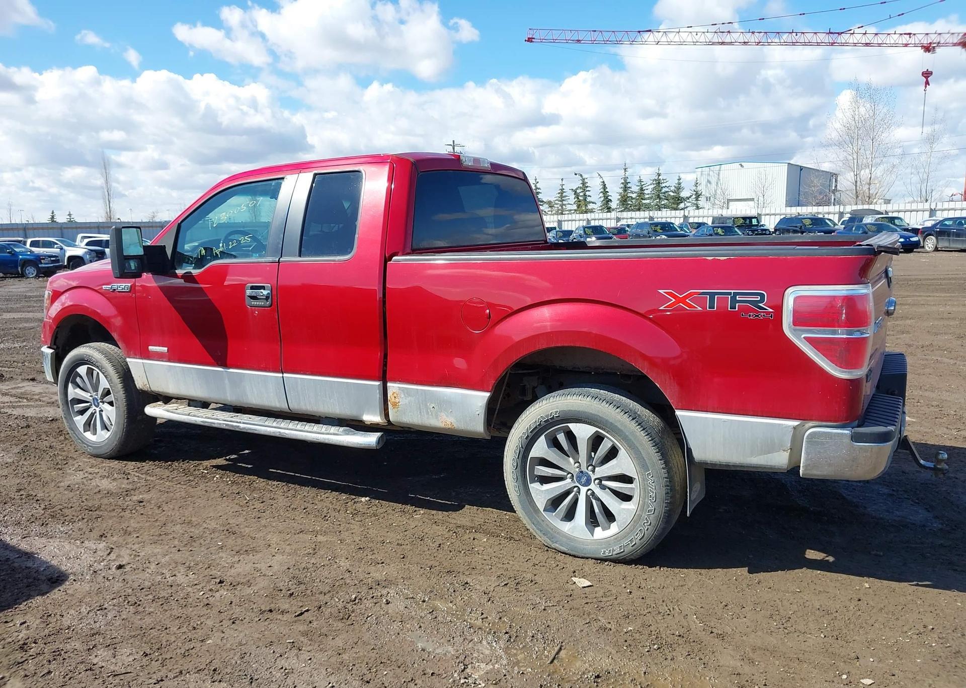 2011 FORD F150 SUPER CAB