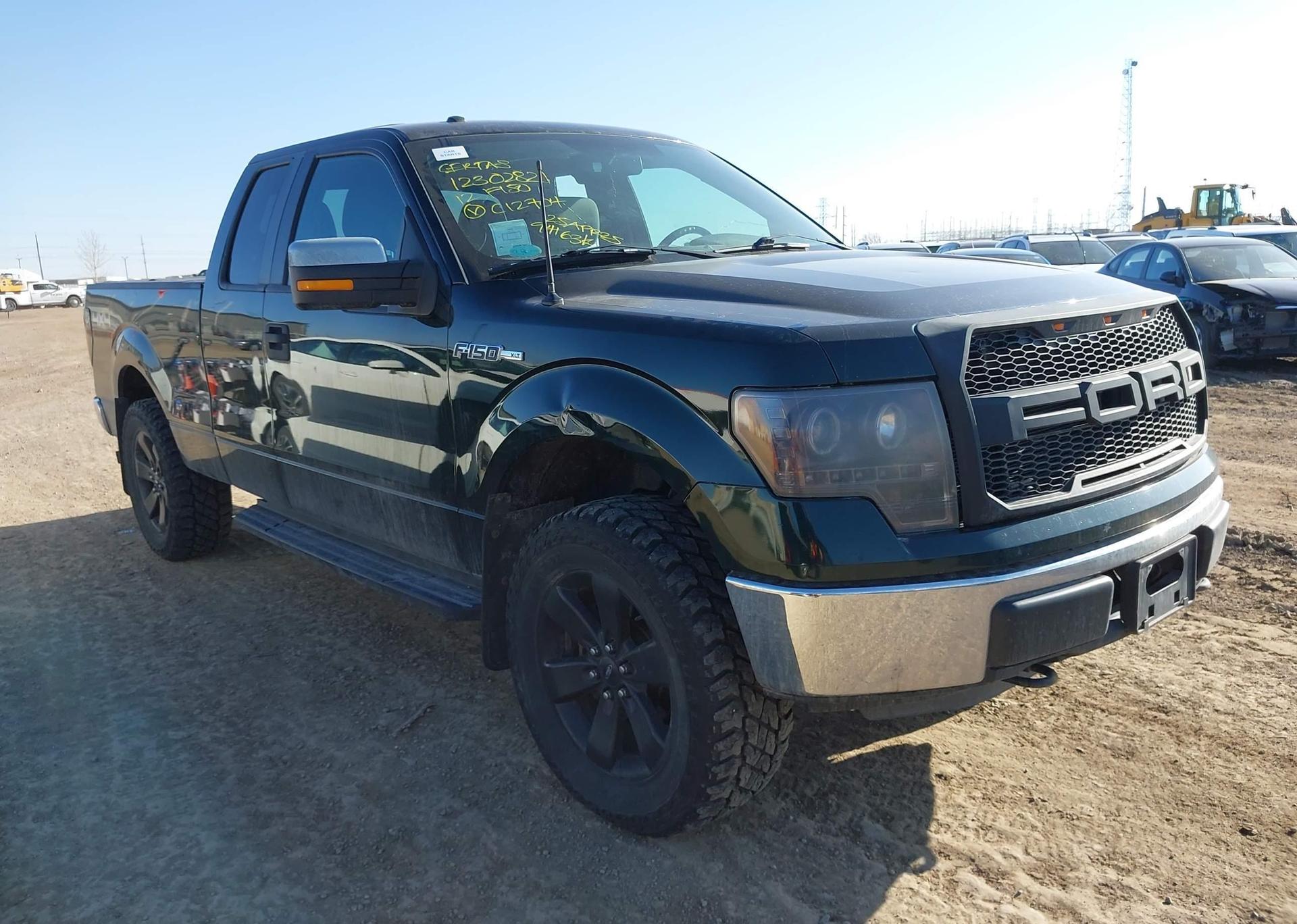 2012 FORD F150 SUPER CAB