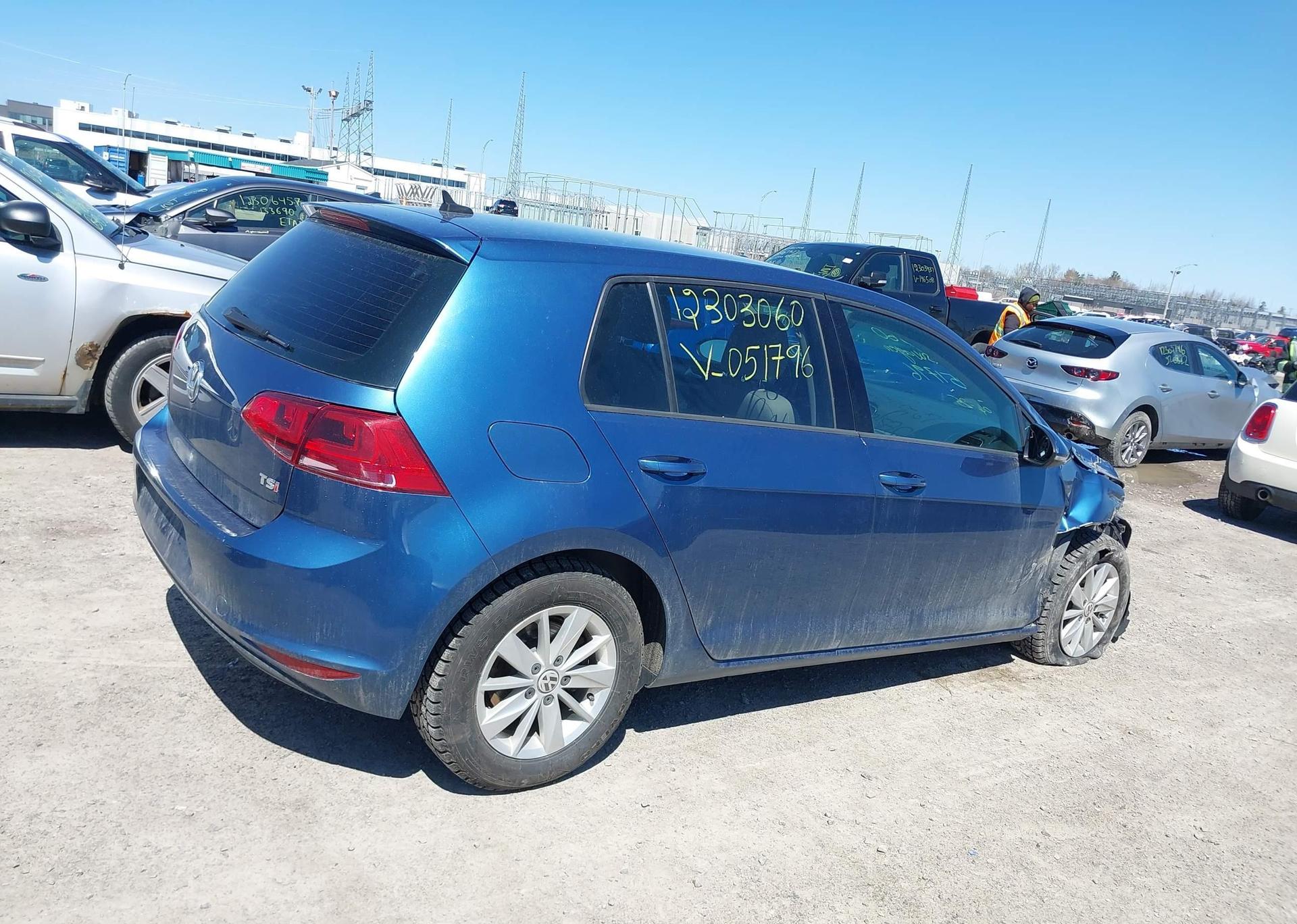 2015 VOLKSWAGEN GOLF