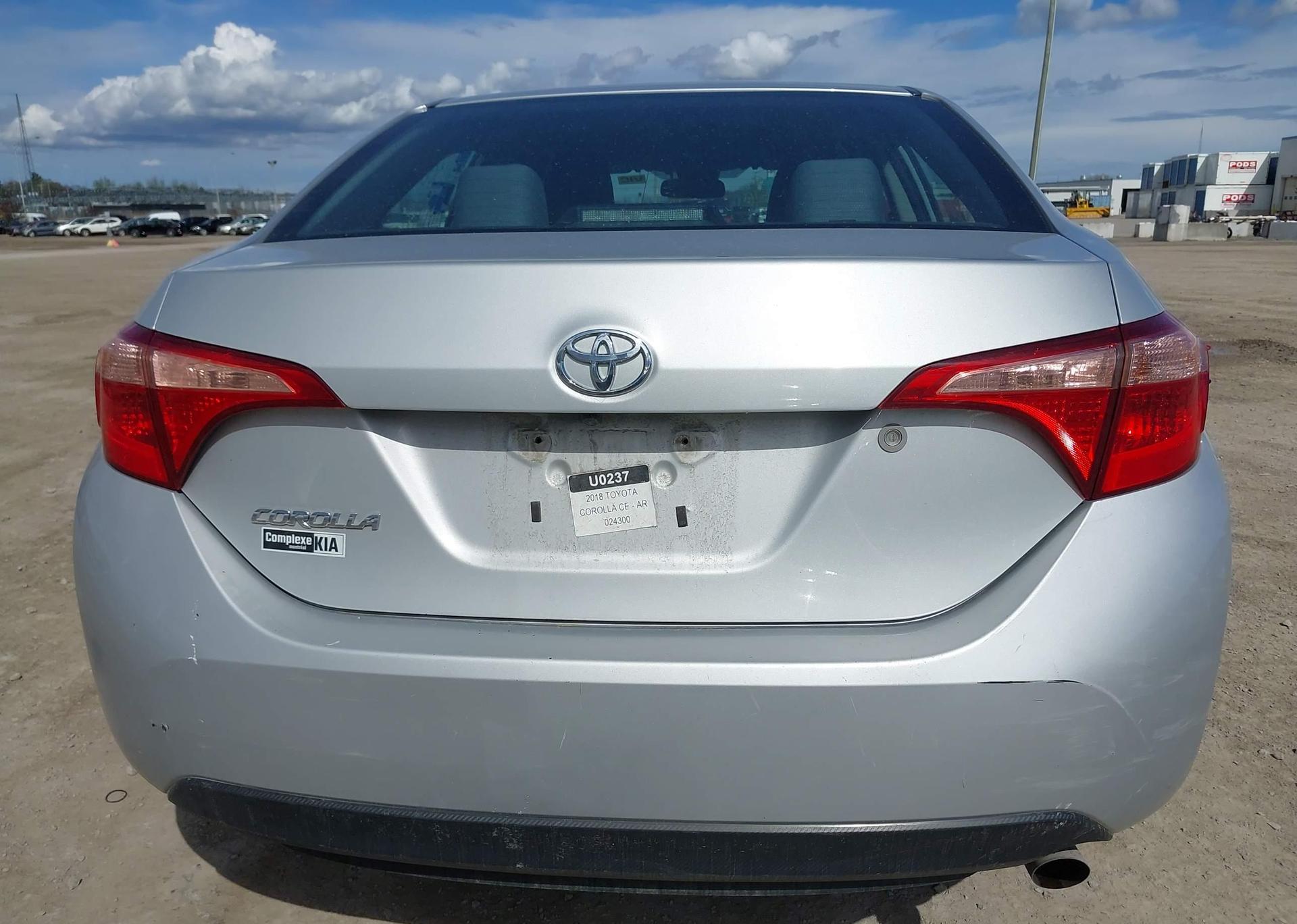 2018 TOYOTA COROLLA