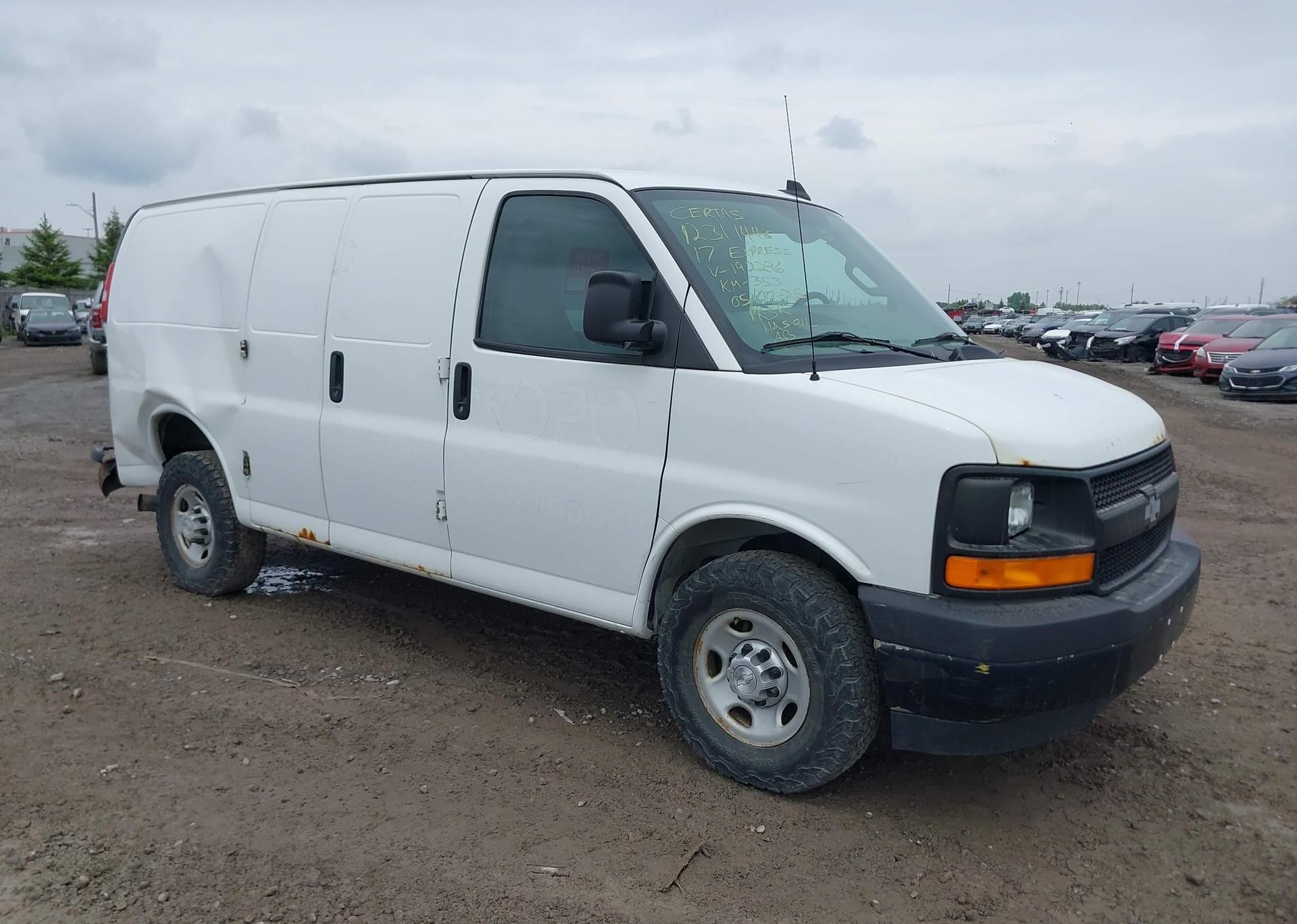 2017 CHEVROLET EXPRESS G2500