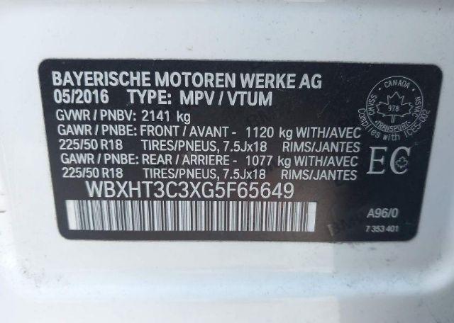 2016 BMW X1 XDRIVE28I