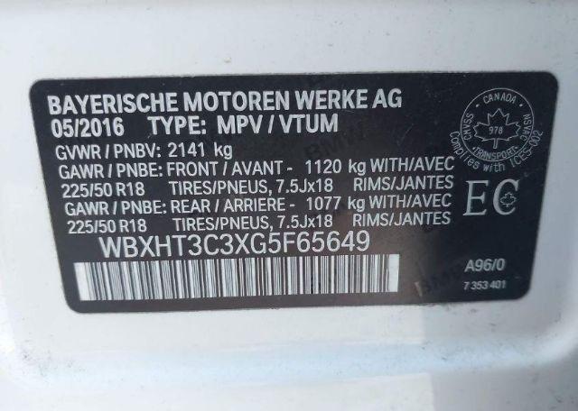 2016 BMW X1 XDRIVE28I