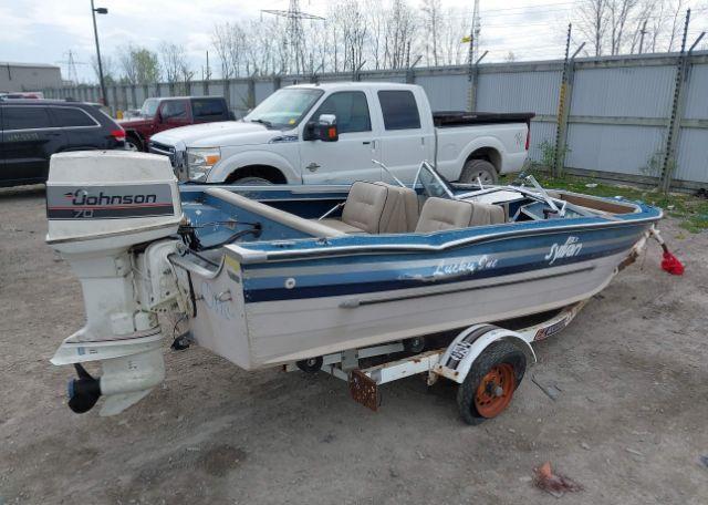 1985 SYLVAN SUNCHASER BOAT & TRAILER