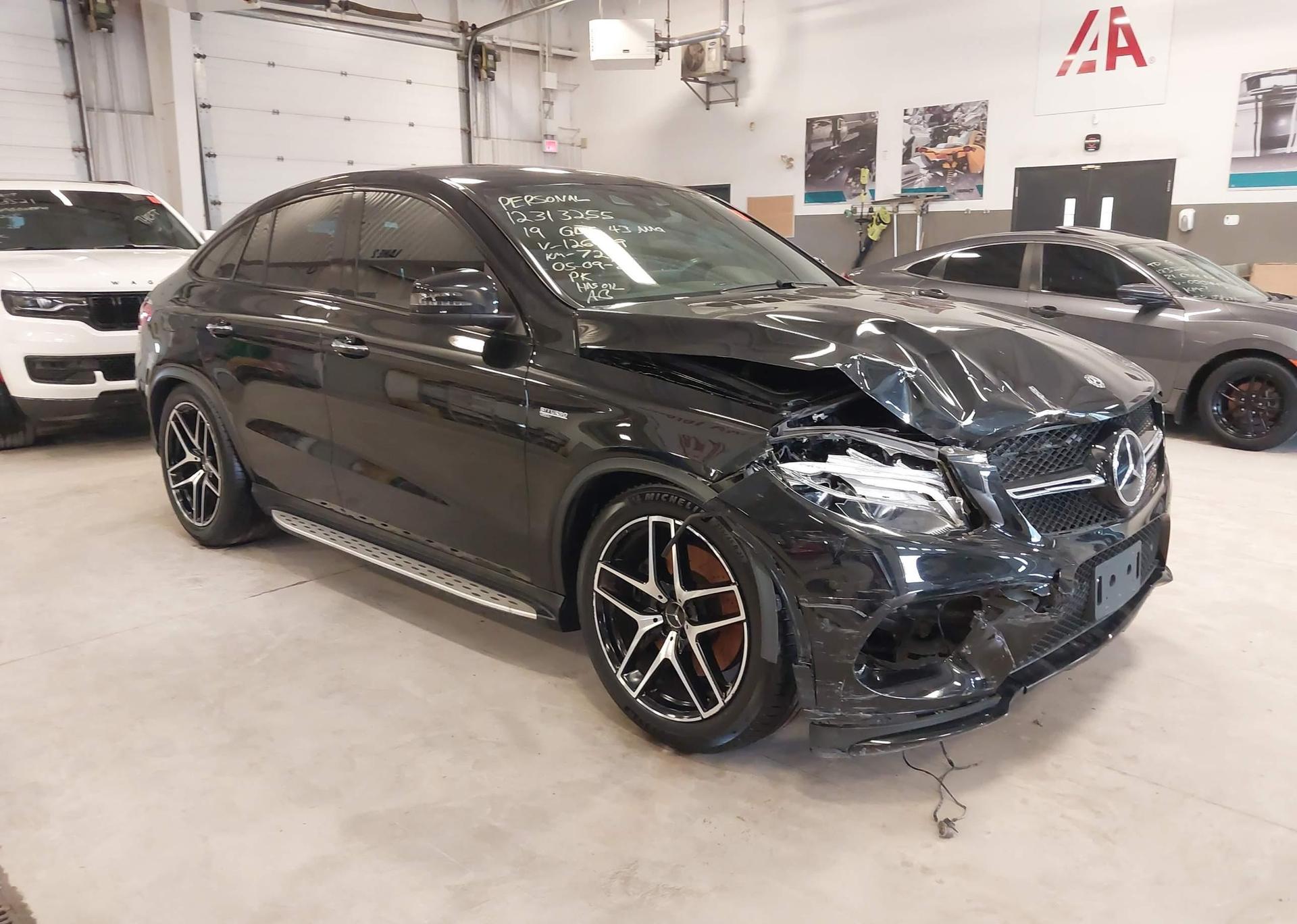 2019 MERCEDES-BENZ GLE COUPE 43 AMG