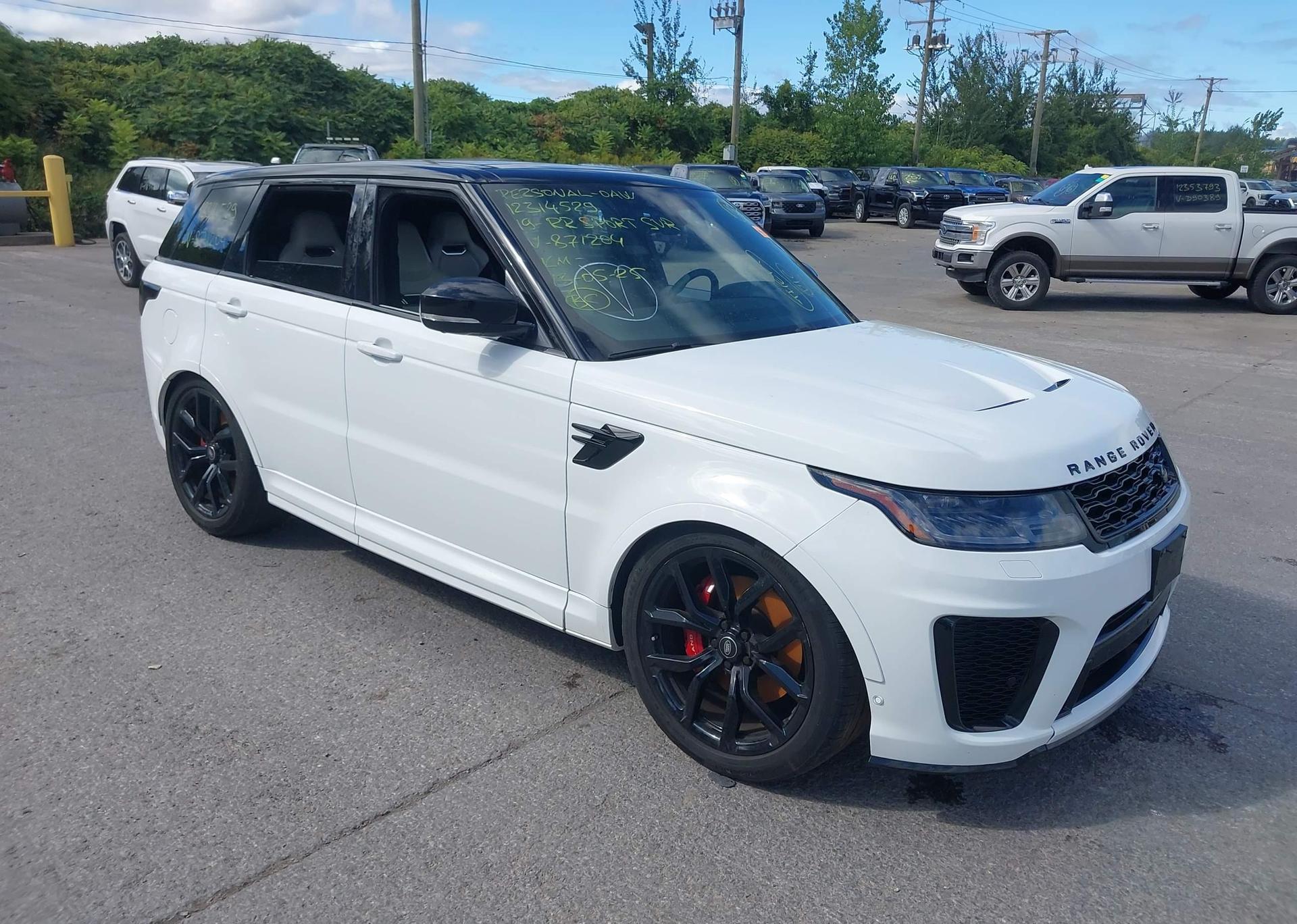 2019 LAND ROVER RANGE ROVER SPORT SVR