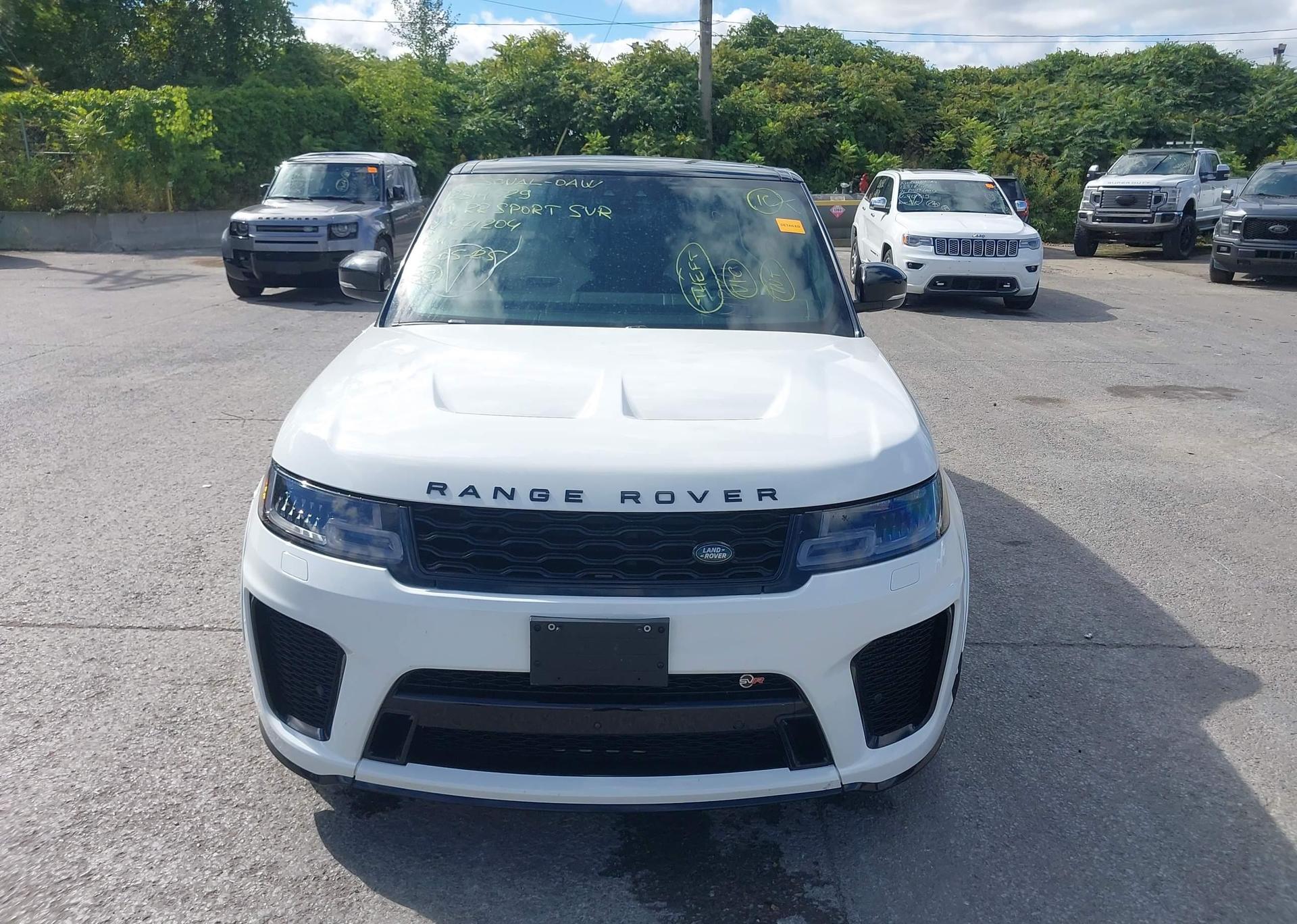 2019 LAND ROVER RANGE ROVER SPORT SVR