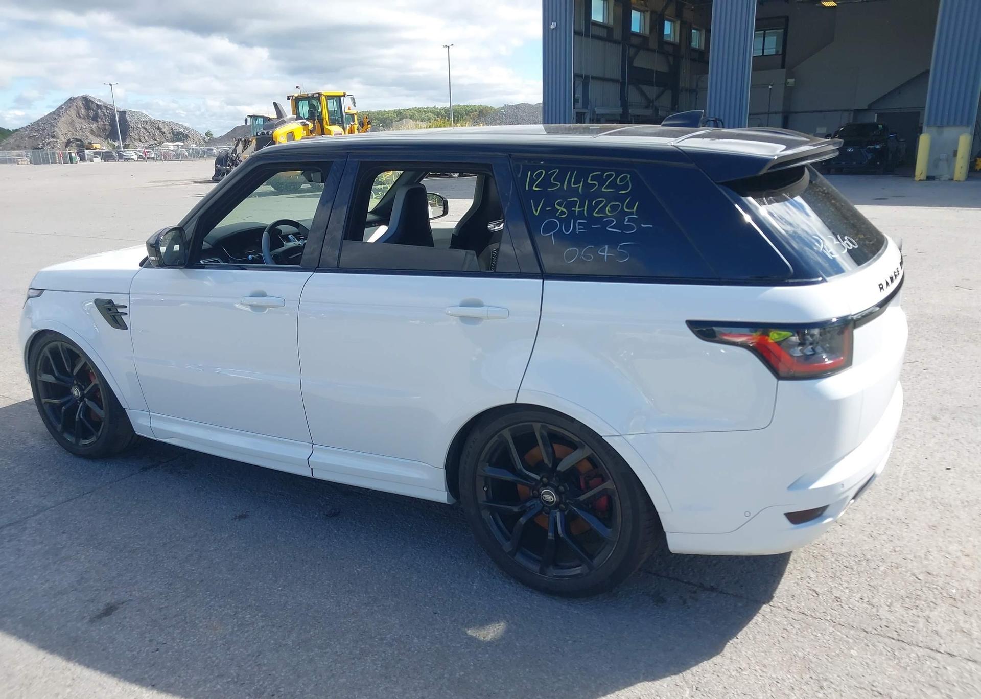 2019 LAND ROVER RANGE ROVER SPORT SVR
