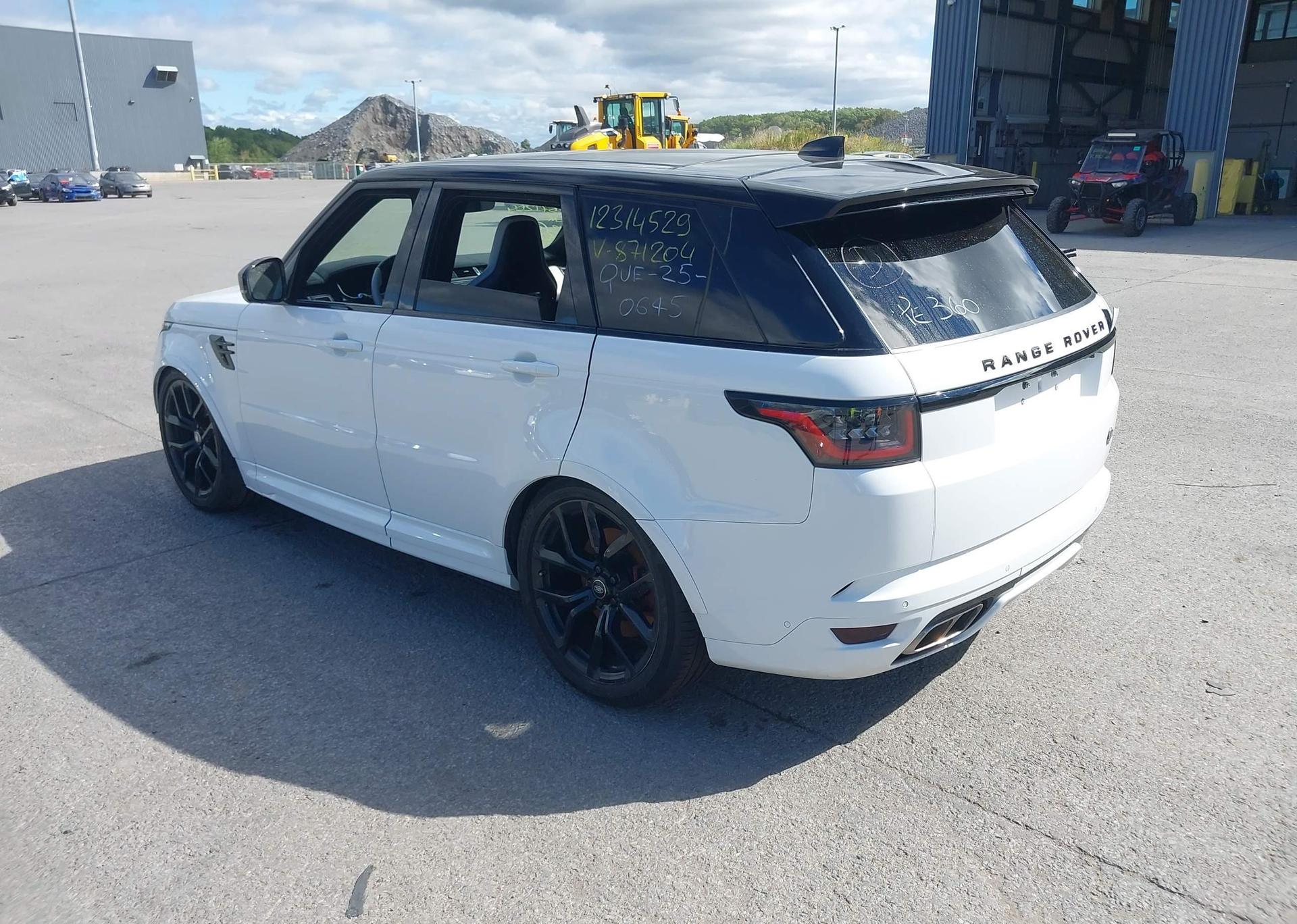 2019 LAND ROVER RANGE ROVER SPORT SVR